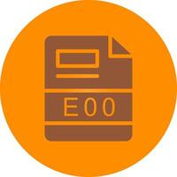 e00 creatief icoon ontwerp vector