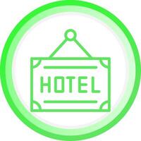 hotel creatief icoon ontwerp vector