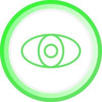 oog creatief icoon ontwerp vector