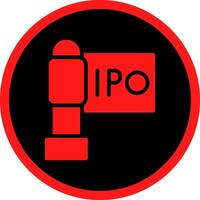 ipo creatief icoon ontwerp vector