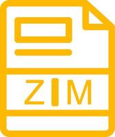 zim creatief icoon ontwerp vector