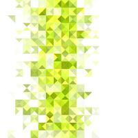 limoen abstract driehoek mozaïek- vector achtergrond ontwerp