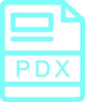 pdx creatief icoon ontwerp vector