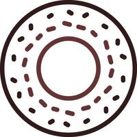 bagel creatief icoon ontwerp vector