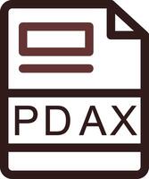 pdax creatief icoon ontwerp vector