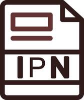 ipn creatief icoon ontwerp vector