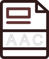 aac creatief icoon ontwerp vector