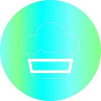 muffin creatief icoon ontwerp vector