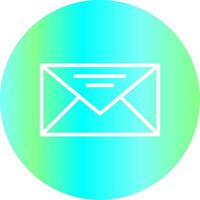 e-mail creatief icoon ontwerp vector