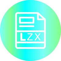 lzx creatief icoon ontwerp vector