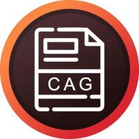 cag creatief icoon ontwerp vector