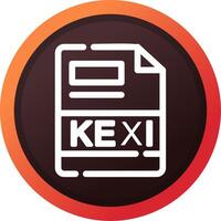 kexi creatief icoon ontwerp vector