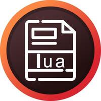 lua creatief icoon ontwerp vector