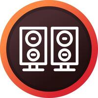luidsprekers creatief icoon ontwerp vector
