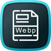 webp creatief icoon ontwerp vector