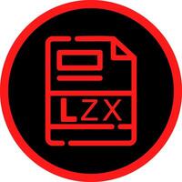 lzx creatief icoon ontwerp vector