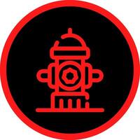 hydrant creatief icoon ontwerp vector