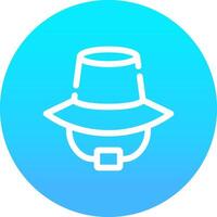 hoed creatief icoon ontwerp vector