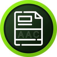 aac creatief icoon ontwerp vector