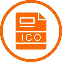 ico creatief icoon ontwerp vector