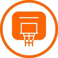 basketbal creatief icoon ontwerp vector