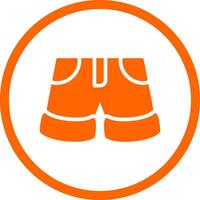 shorts creatief icoon ontwerp vector