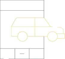 telefoontje taxi creatief icoon ontwerp vector