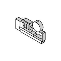 emmer winkel isometrische icoon vector illustratie