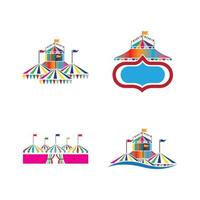 circus vector illustratie ontwerp