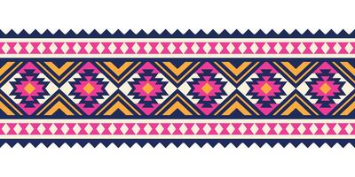 aztec tribal meetkundig etnisch naadloos patroon. etnisch oosters streep grens ornament vector. wijnoogst inheems Amerikaans Afrikaanse Mexicaans. traditioneel ornament. ontwerp textiel, kleding stof, tapijt, inpakken. vector