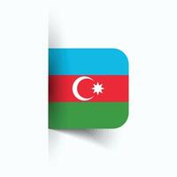 Azerbeidzjan nationaal vlag, Azerbeidzjan nationaal dag, eps10. Azerbeidzjan vlag vector icoon
