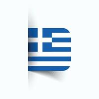 Griekenland nationaal vlag, Griekenland nationaal dag, eps10. Griekenland vlag vector icoon