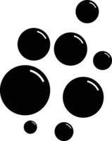 bubbels icoon geïsoleerd Aan wit achtergrond . bubbel icoon vector