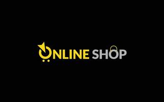 ecommerce logo sjabloon ontwerp online boodschappen doen logo vector