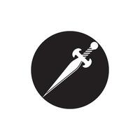 reeks van Zwaarden logo sjabloon vector icoon illustratie ontwerp