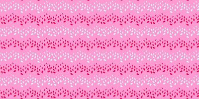 modieus kleurrijk roze naadloos patroon met gestreept zigzag in een punt. creatief gemakkelijk achtergrond met lijnen en structuur stippen, druppels, vlekken. vector hand- getrokken schetsen vorm geven aan. ontwerp voor mode, textiel