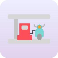 gas- station vector icoon