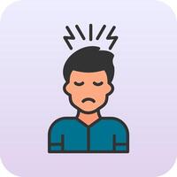 stress vector pictogram