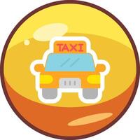 taxi vector icoon