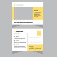 zakelijke briefkaart sjabloonontwerp vector