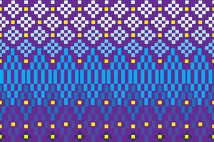 illustratie patroon van de plein Aan paars kleur achtergrond. vector
