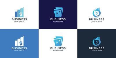 zakelijke of agentschap bedrijf financiën logo vector verzameling.