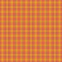 tartan geruit patroon met textuur en warme kleur. vector