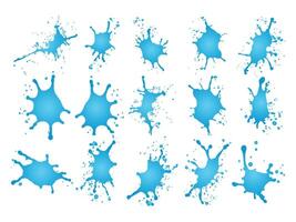 abstract vector kleurrijk water spatten icoon ontwerp sjabloon