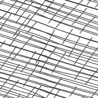 crosshatch chaotisch krassen naadloos patroon. structuur gemaakt in hand- getrokken potlood stijl. vector