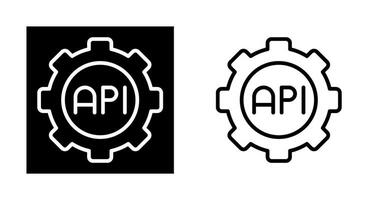 api vector pictogram