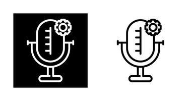 microfoon vector pictogram