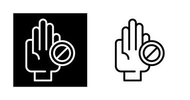 hand vector pictogram