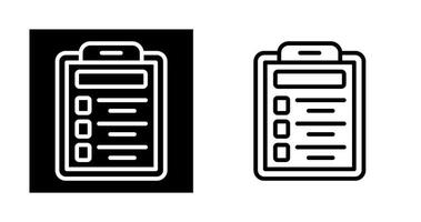 Klembord vector pictogram