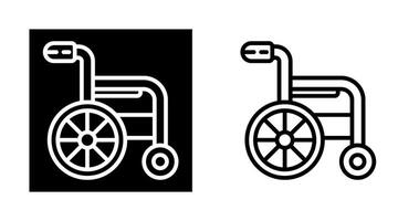 rolstoel vector pictogram